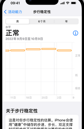 孟村iPhone手机维修如何在iPhone开启'步行稳定性通知'