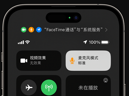 孟村苹果授权维修网点分享iPhone在通话时让你的声音更清晰 